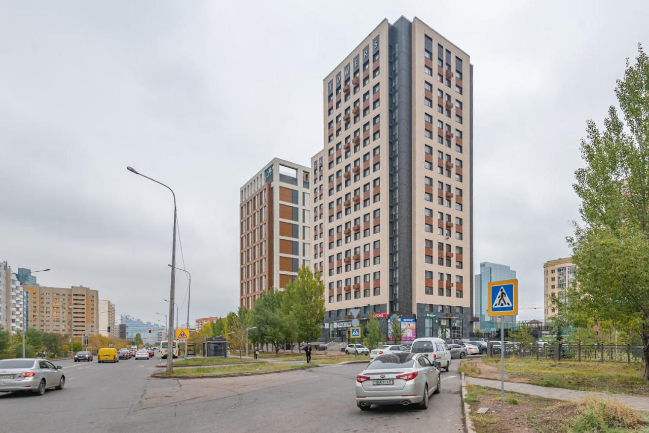 Жк Sauran Towers Comfort Asztana Kültér fotó